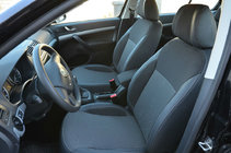 Skoda Octavia II A5 2010-2013 Autositzbezüge (Kunstleder↗Stoff, Premium) Foto 1