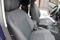 Skoda Superb 2001-2009 Autositzbezüge (Kunstleder↗Stoff, Premium) Foto 1