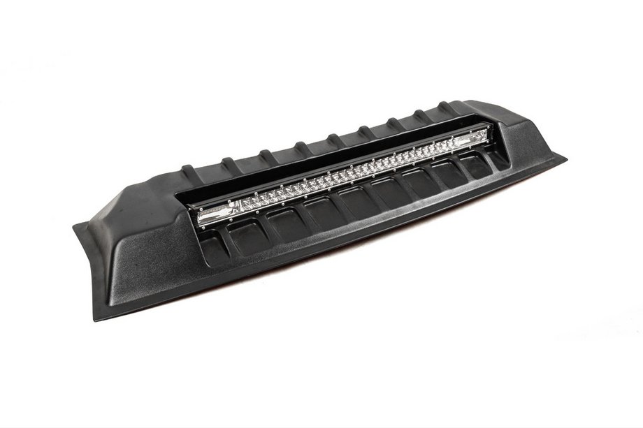 Mitsubishi Pajero Sport 1996-2007 Windschutzscheibenblende V3 (LED) Foto 7