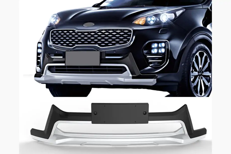 Kia Sportage 2015-2021 Front- und Heckschürzen Abdeckung 2015-2019 V3 (Kunststoff) Image
