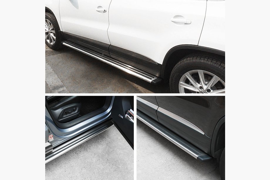 Volkswagen Tiguan 2007-2016 ORIGINAL! Seitenschweller (2 Stk, Alu) Image