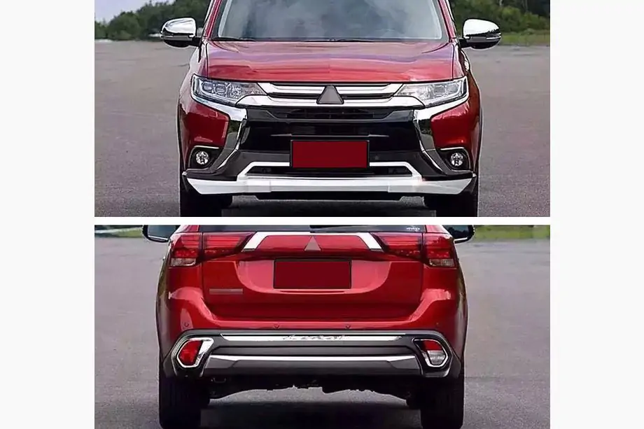Mitsubishi Outlander 2012-2021 Front- und Heckaufsätze (2 Stk., 2015-2018) Foto 1