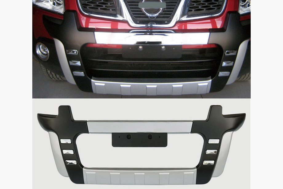 Nissan Qashqai 2010-2014 Frontdiffusor V2 (Kunststoff) Image
