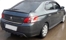 Peugeot 301 2012- Heckspoiler (2012-2017, grundiert) Foto 1