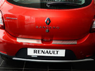Renault Sandero 2013-2022 Heckstoßstangenschutz mit Kante (Notaniko) Foto 1