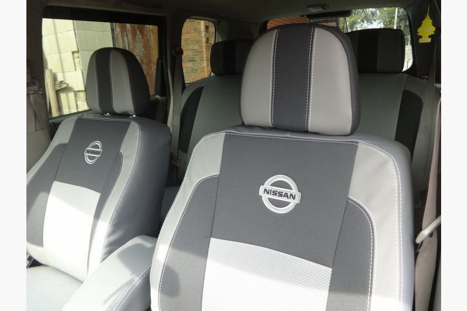 Nissan X-trail T30 2002-2007 Autositzbezüge (Kunstleder↗Stoff, Premium) Image