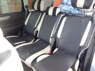 Toyota Avensis 2009-2018 Autositzbezüge (Kunstleder↗Stoff, Premium) Foto 1