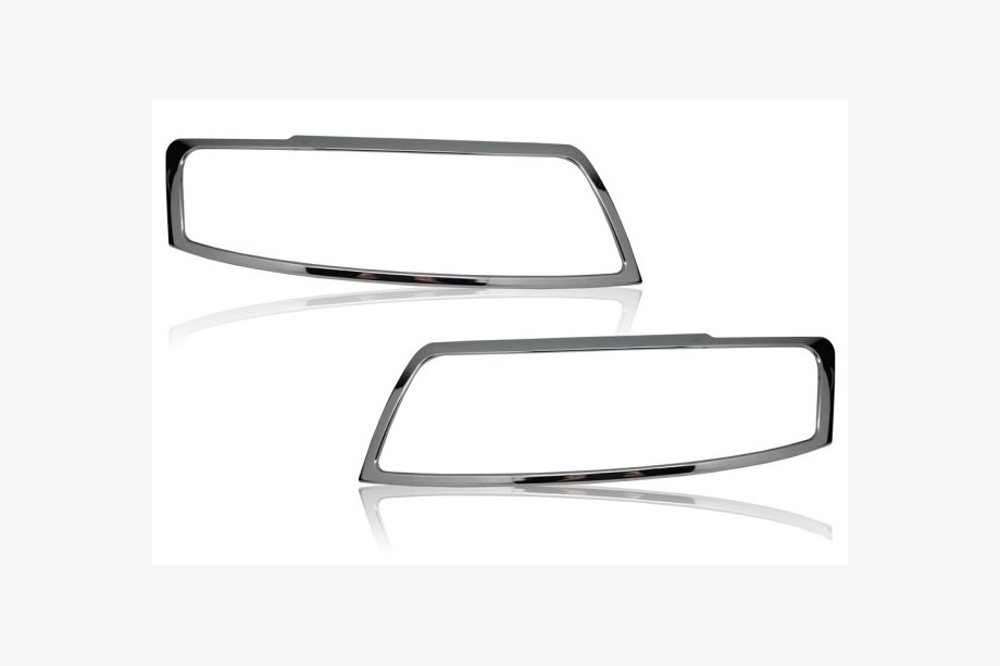 Audi A4 B6 2000-2004 Scheinwerfer Abdeckungen (2 Stk., ABS) Image