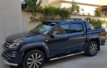 Volkswagen Amarok 2010-2022 Seitliche Rohre (2 Stk., Edelstahl) Foto 1