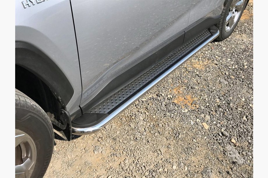 Toyota Rav 4 2019–2025 Seitenschweller Maydos V2 (2 Stk., Aluminium mit Edelstahl) Image