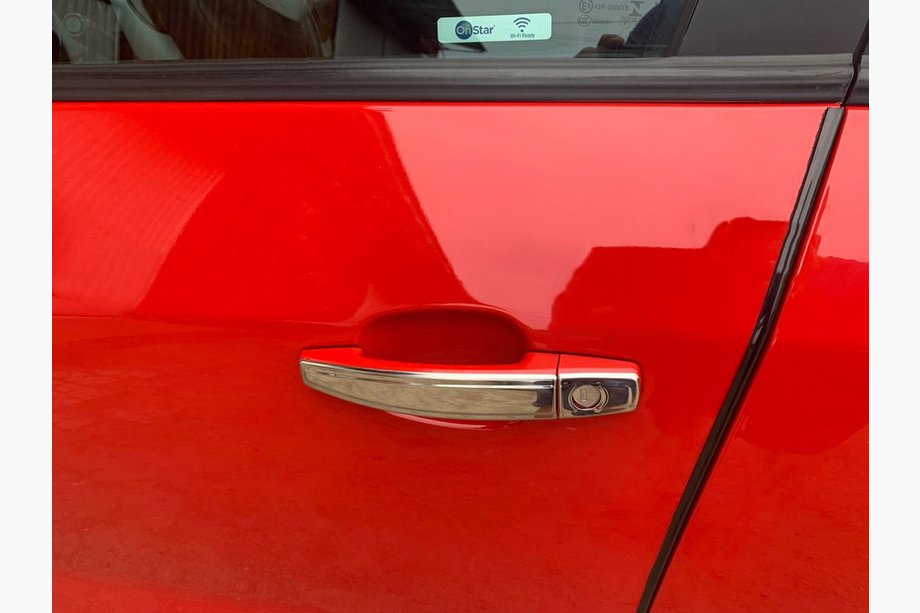 Chevrolet Aveo T250 2005-2011 Chrom Türgriffblenden SCHMAL (4 Stk., Edelstahl, Omsa) Image