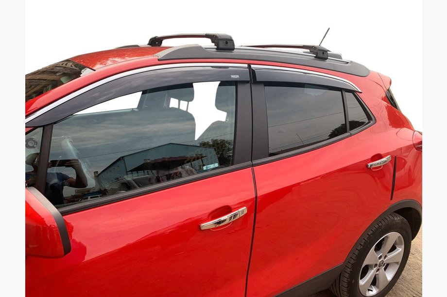 Opel Mokka 2012-2021 Windabweiser mit Chromleiste (4 Stk, Niken) Image