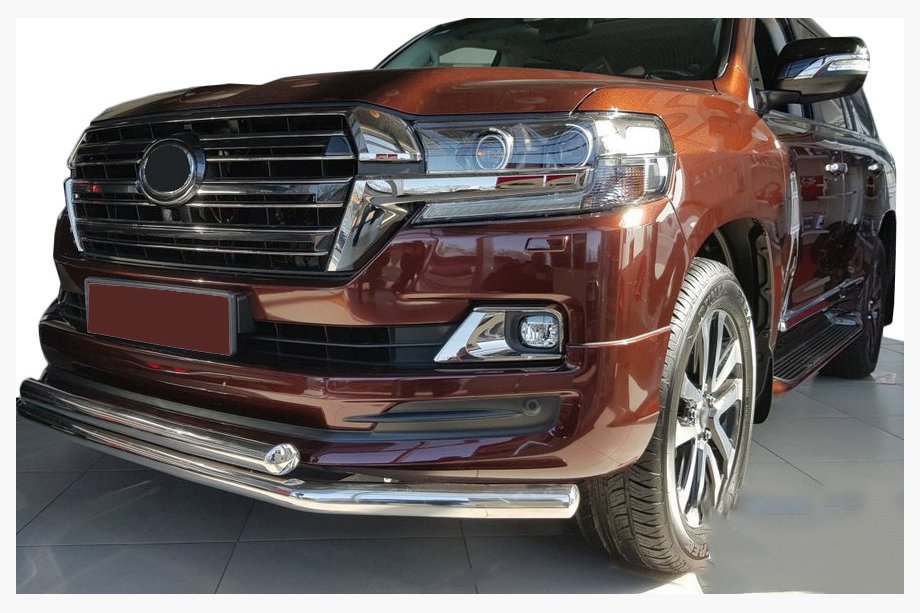 Toyota Land Cruiser 200 2007-2021 Frontbügel ST014 (2015+, Edelstahl) Image