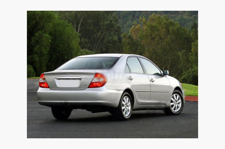 Toyota Camry 2001-2006 Chromleiste über dem Kennzeichen Image