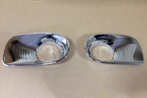BMW X5 E53 1999–2006 Chrom Blenden fuer Nebelscheinwerfer Facelift (2 Stk., Kunststoff) Foto 1