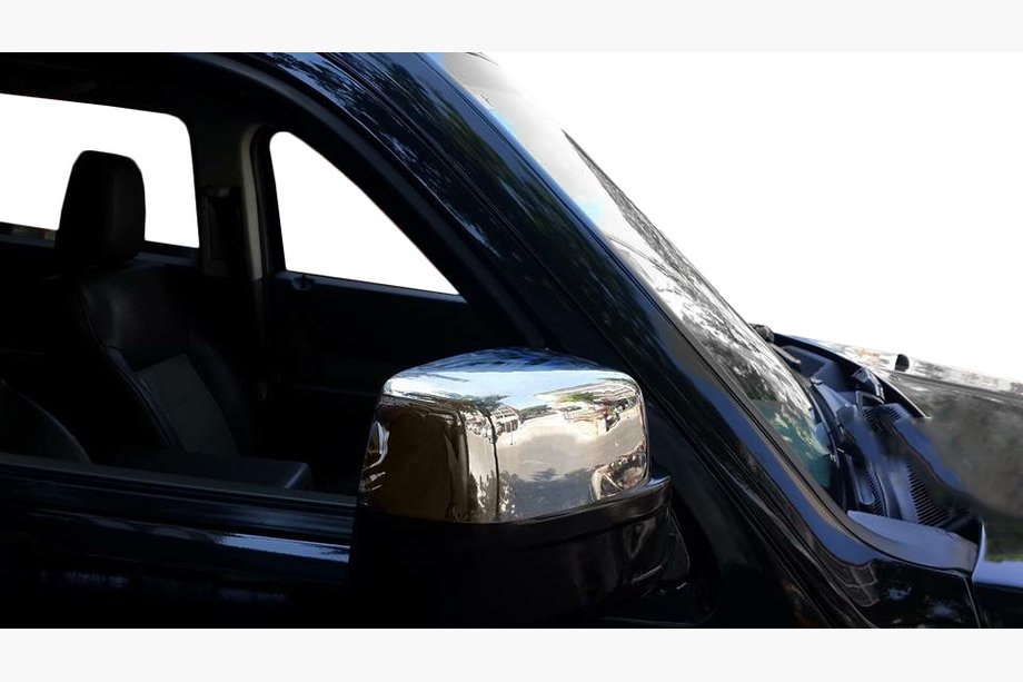 Dodge Nitro 2006-2011 Spiegelabdeckungen (2 Stk., Edelstahl) Image