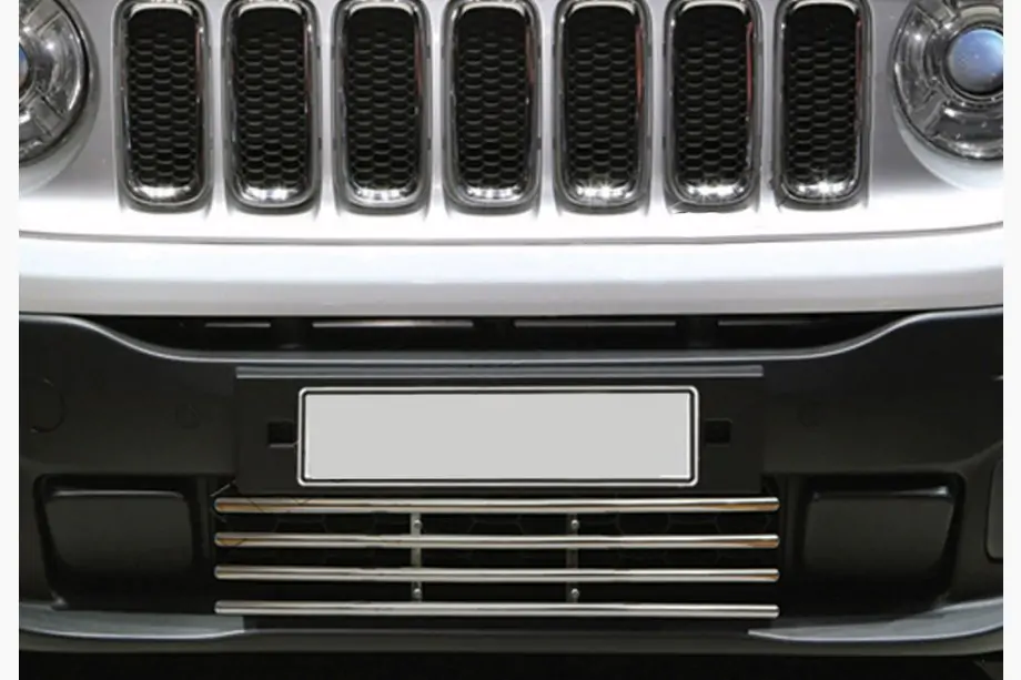 Jeep Renegade 2014- Stoßstangengrill Edelstahl Image