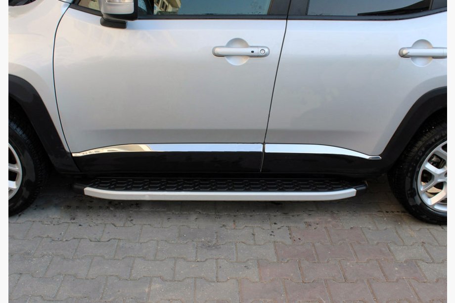 Jeep Renegade 2014- Türleisten Edelstahl (4 Stk) Image