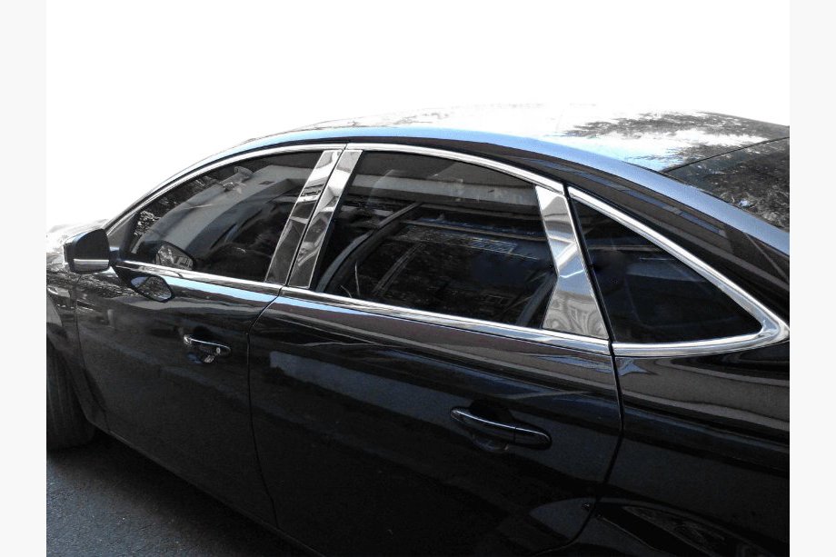 Ford Fusion 2012-2020 Edelstahl Türsäulen Zierleisten Image