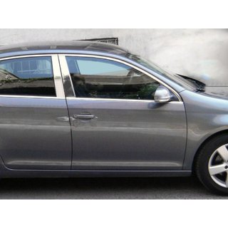Edelstahl Türsäulen Abdeckungen BMW 3 Series E90/E91 2005-2011 Foto 4