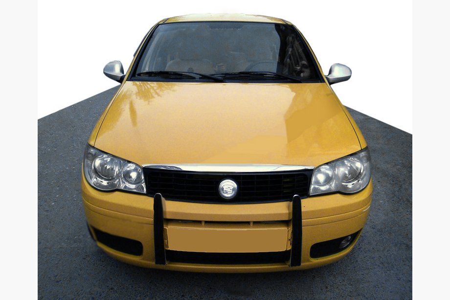 Fiat Albea 2002-2012 Motorhaubenkante Edelstahl Image