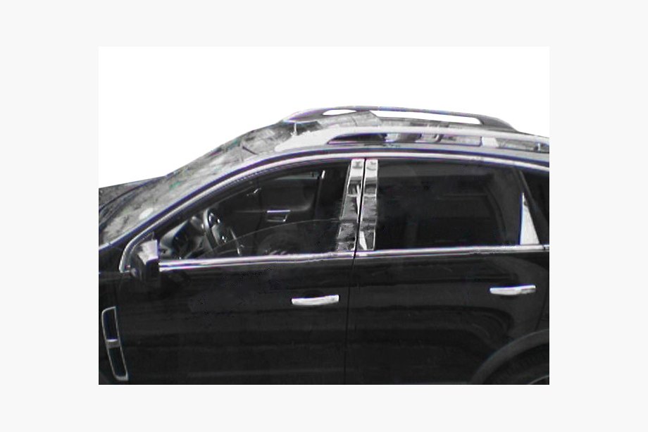 Opel Antara 2006-2017 Edelstahl Türsäulen Zierleisten (8 Stk) Image