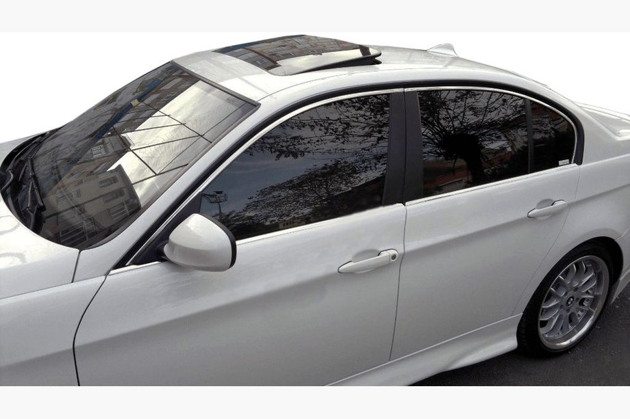 BMW 3 Series E90/E91 2005-2011 Fensterunterkante Edelstahl Image