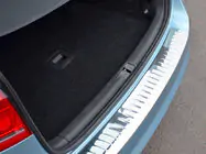 Volkswagen Passat B7 2012-2015 Heckstoßstangenschutz OmsaLine Glanz (SW, Edelstahl) Foto 1