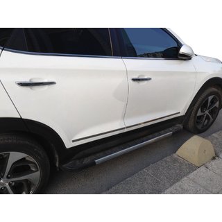 Türleisten Edelstahl schmal 4 Stück Hyundai Tucson TL 2016-2021 Foto 1