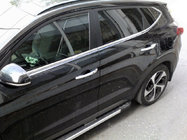 Hyundai Tucson TL 2016-2021 Fensterunterkante Zierleisten Edelstahl (6 Stk) OmsaLine - Italienischer Edelstahl Foto 1
