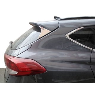 Chrom Dreiecksblende für Kofferraumdeckel (Edelstahl) Hyundai Tucson TL 2016-2021 Foto 1