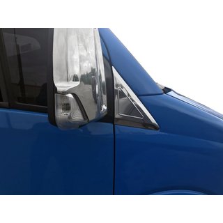 Spiegelabdeckungen Edelstahl (2 Stk.) Foto 2