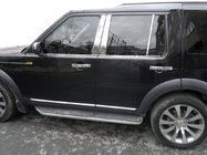 Land Rover Discovery IV 2009-2017 Edelstahl Türsäulen Zierleisten (6 Stk) Foto 1
