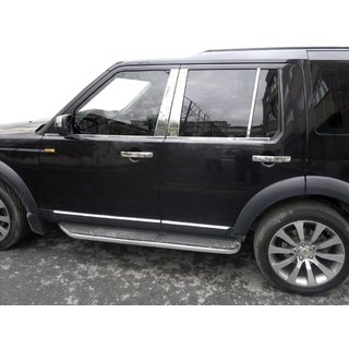 Fensterzierleisten Edelstahl (4 Stk.) Land Rover Discovery IV 2009-2017 Foto 1