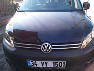 Volkswagen Caddy 2010-2015 Chrom Kühlergrill Blenden (schmales Modell) Foto 2