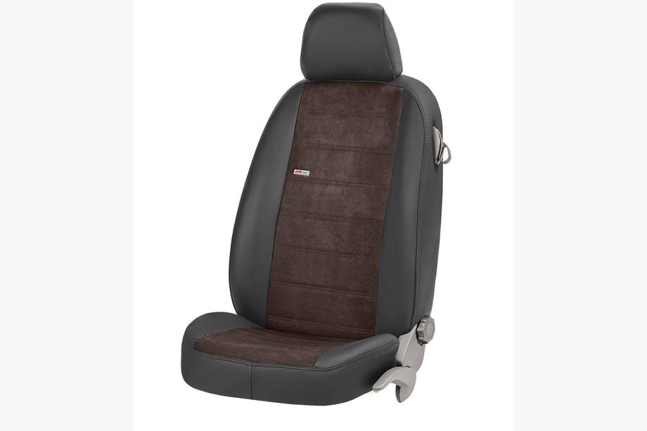 Citroen Xantia 1997-2000 Autositzbezüge Kunstleder+Stoff+Alcantara Antara (Komplettset) Foto 8