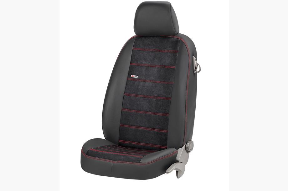 Citroen Xantia 1997-2000 Autositzbezüge Kunstleder+Stoff+Alcantara Antara (Komplettset) Foto 9