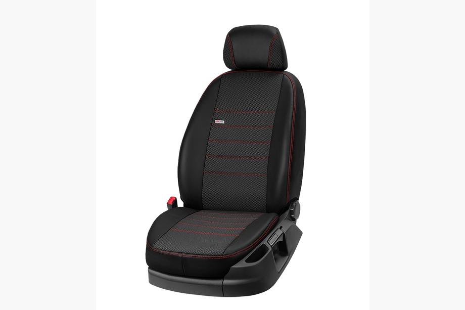 Iveco Eurotech 1992-2002 Autositzbezüge Kunstleder+Stoff+Alcantara Eco Comfort (Vordersitze) Image