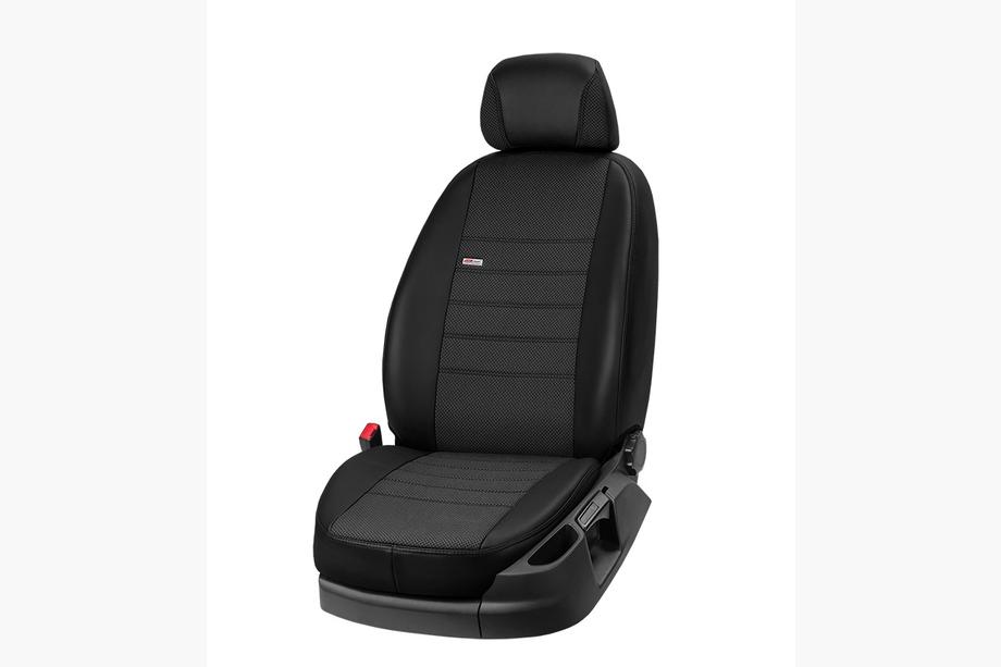 Suzuki Ignis 2016- Autositzbezüge Kunstleder+Stoff+Alcantara Eco Comfort (Komplettset) Foto 2