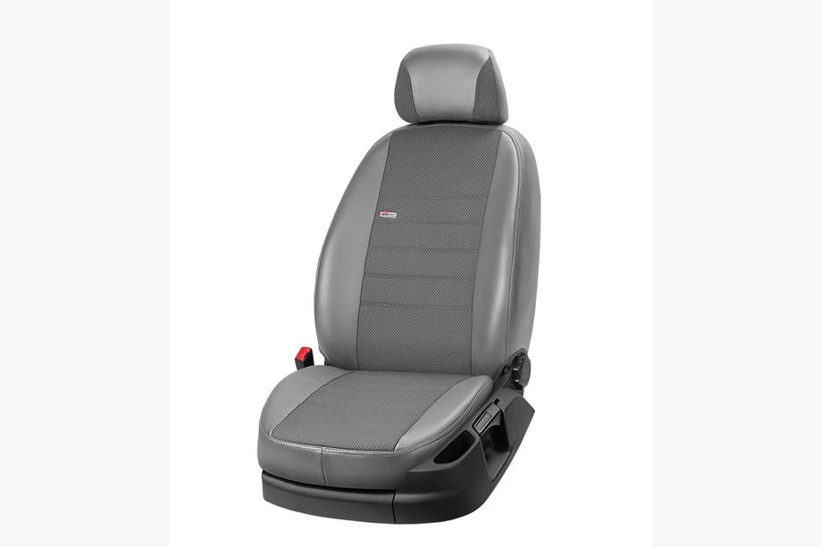 Suzuki Ignis 2016- Autositzbezüge Kunstleder+Stoff+Alcantara Eco Comfort (Komplettset) Foto 3