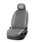 Porsche Cayenne 2003–2010 Autositzbezüge Kunstleder+Stoff+Alcantara Eco Comfort (Komplettset) Foto 3