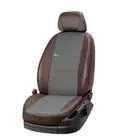 Porsche Cayenne 2003–2010 Autositzbezüge Kunstleder+Stoff+Alcantara Eco Comfort (Komplettset) Foto 7