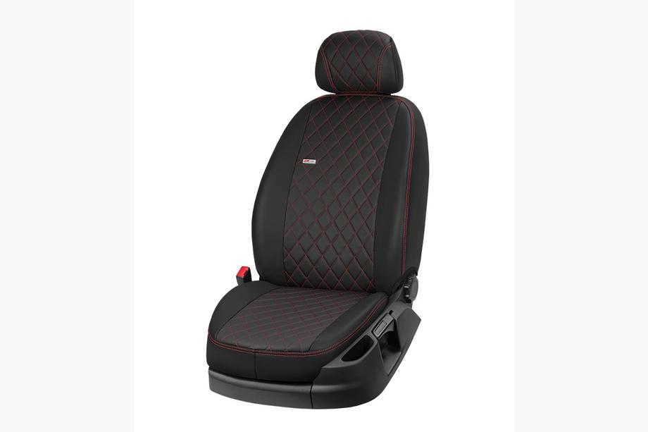 Iveco Eurotech 1992-2002 Autositzbezüge aus Kunstleder Eco Grand 2020 (Vordersitze) Image
