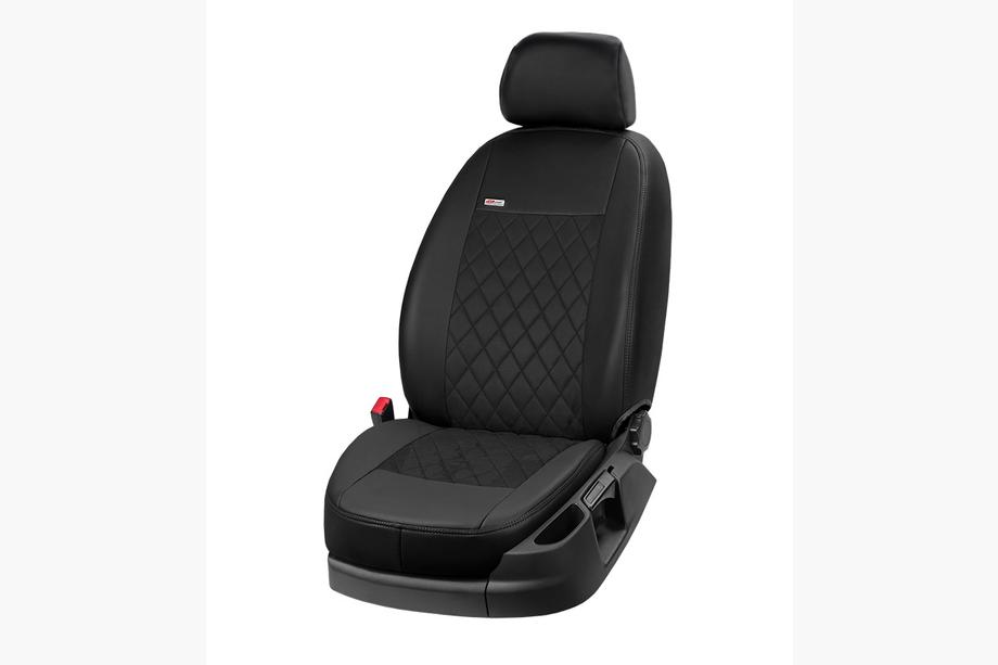 Audi Q2 2016- Autositzbezüge Kunstleder+Stoff+Alcantara Eco Prestige Antara (kompletter Innenraum) Foto 2
