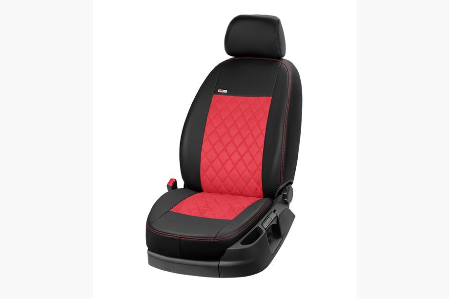 Audi Q2 2016- Autositzbezüge Kunstleder+Stoff+Alcantara Eco Prestige Antara (kompletter Innenraum) Foto 4