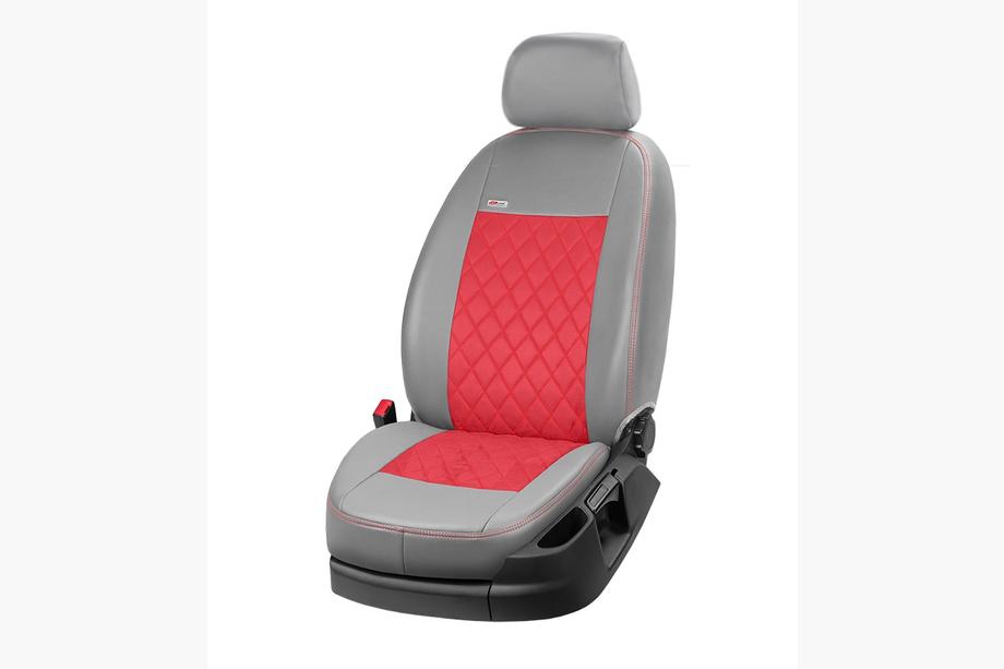 Audi Q2 2016- Autositzbezüge Kunstleder+Stoff+Alcantara Eco Prestige Antara (kompletter Innenraum) Foto 5