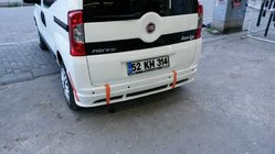 Citroen Nemo 2007-2017 Heckstoßstangenabdeckung Emotion (grundiert zum Lackieren) Foto 2