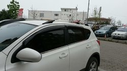 Nissan Qashqai 2010-2014 Dachreling Chrom Foto 2