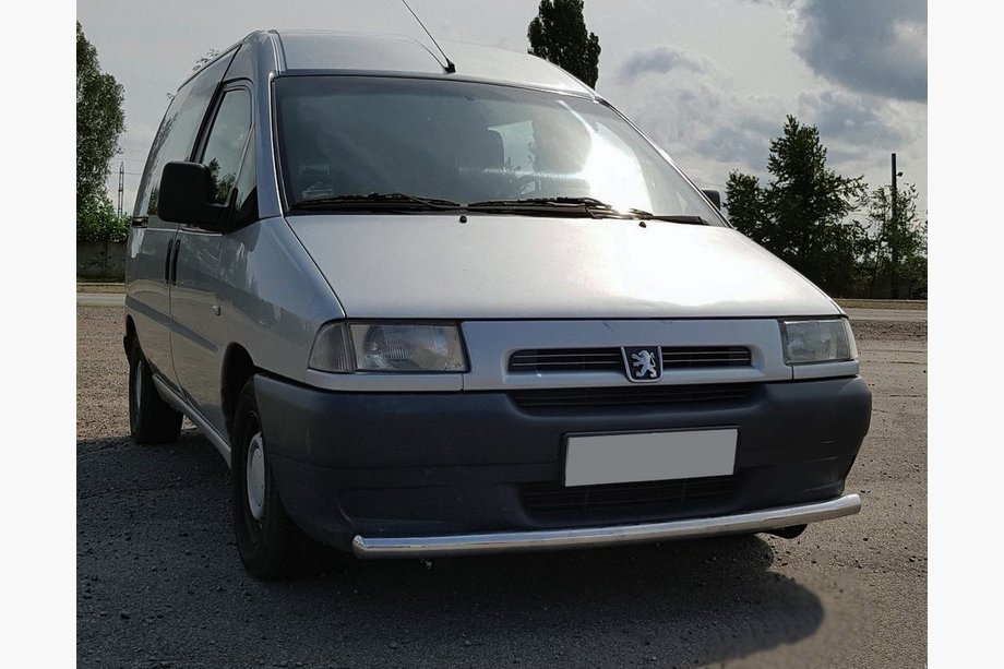 Citroen Jumpy 1996-2007 Frontschutzbügel ST008 (Edelstahl) Image