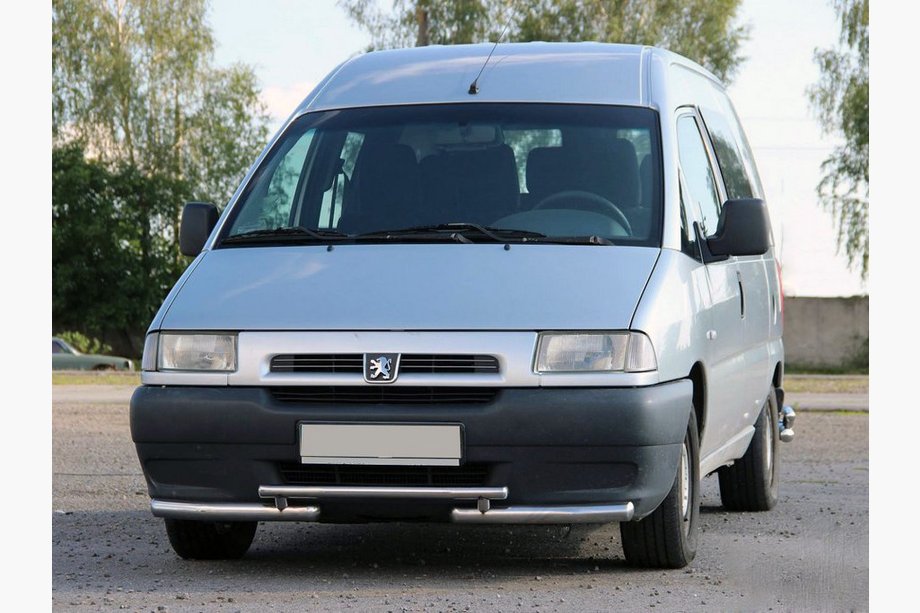 Citroen Jumpy 1996-2007 Frontschutzbügel ST009 (Edelstahl) 60 mm Image